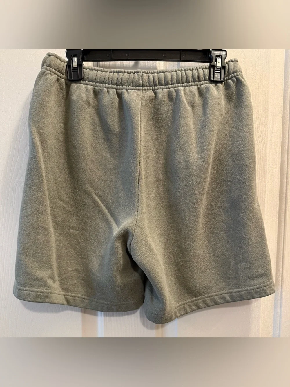 The North Face Men's Olive Green Fleece Athletic Shorts